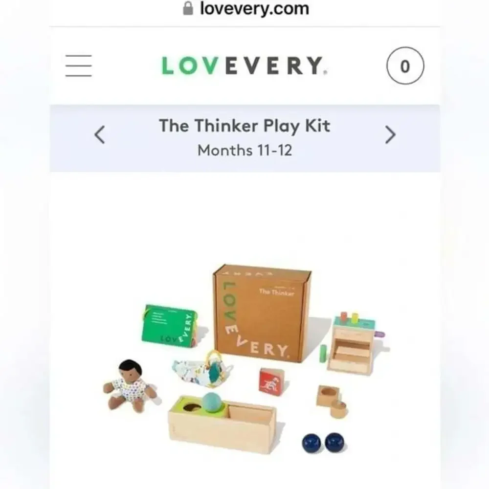 Lovevery Sliding Top Box With Ball